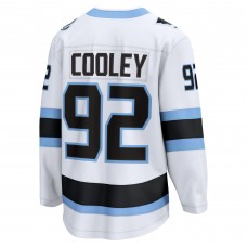Джерси Utah Mammoth Logan Cooley Fanatics White Away Breakaway