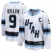 Джерси Utah Mammoth Clayton Keller Fanatics White Away Breakaway