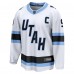 Джерси Utah Mammoth Clayton Keller Fanatics White Away Breakaway