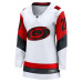 Женская Джерси Carolina Hurricanes Sebastian Aho Fanatics White Away Breakaway