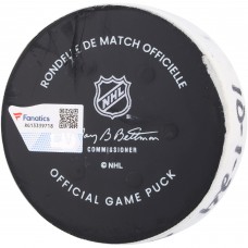 Kevin Labanc New Jersey Devils Fanatics Authentic Game-Used Goal Puck vs. New York Rangers on October 1, 2024 - First of Two Goals Scored