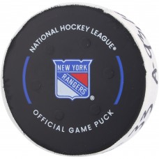 Jakub Zboril New Jersey Devils Fanatics Authentic Game-Used Goal Puck vs. New York Rangers on October 1, 2024