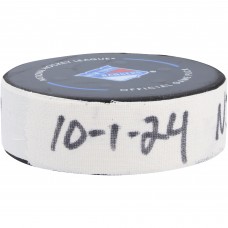 Brian Halonen New Jersey Devils Fanatics Authentic Game-Used Goal Puck vs. New York Rangers on October 1, 2024