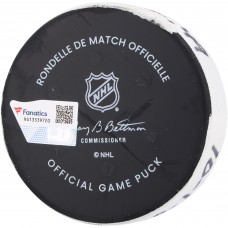 Brian Halonen New Jersey Devils Fanatics Authentic Game-Used Goal Puck vs. New York Rangers on October 1, 2024