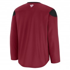 Colorado Avalanche Fanatics Burgundy Practice Jersey