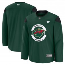 Minnesota Wild Fanatics Green Practice Jersey