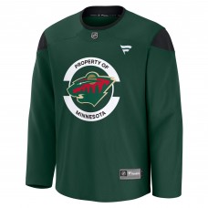 Minnesota Wild Fanatics Green Practice Jersey