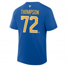 Buffalo Sabres Tage Thompson Fanatics Royal Authentic Stack Name & Number T-Shirt