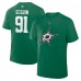 Dallas Stars Tyler Seguin Fanatics Kelly Green Authentic Stack Name & Number T-Shirt Dallas Stars Tyler Seguin Fanatics Kelly Green Authentic Stack Name & Number T-Shirt