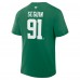 Dallas Stars Tyler Seguin Fanatics Kelly Green Authentic Stack Name & Number T-Shirt