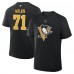 Pittsburgh Penguins Evgeni Malkin Fanatics Black Authentic Stack Name & Number T-Shirt Pittsburgh Penguins Evgeni Malkin Fanatics Black Authentic Stack Name & Number T-Shirt