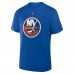 New York Islanders Mathew Barzal Fanatics Royal Authentic Stack Name & Number T-Shirt