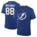 Футболка Tampa Bay Lightning Andrei Vasilevskiy Fanatics Blue Authentic Stack Name & Number
