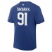 Toronto Maple Leafs John Tavares Fanatics Blue Authentic Stack Name & Number T-Shirt