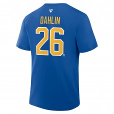 Buffalo Sabres Rasmus Dahlin Fanatics Royal Authentic Stack Name & Number T-Shirt