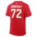 Футболка Florida Panthers Sergei Bobrovsky Fanatics Red Authentic Stack Name & Number