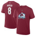 Colorado Avalanche Cale Makar Fanatics Burgundy Authentic Stack Name & Number T-Shirt Colorado Avalanche Cale Makar Fanatics Burgundy Authentic Stack Name & Number T-Shirt