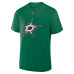Dallas Stars Jason Robertson Fanatics Kelly Green Authentic Stack Name & Number T-Shirt