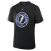 Футболка Tampa Bay Lightning Nikita Kucherov Fanatics Black Authentic Stack Name & Number