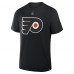 Футболка Philadelphia Flyers Matvei Michkov Fanatics Black Authentic Stack Name & Number