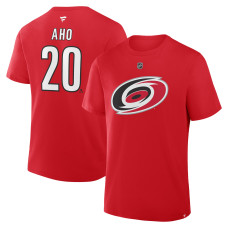 Футболка Carolina Hurricanes Sebastian Aho Fanatics Red Authentic Stack Name & Number Футболка Carolina Hurricanes Sebastian Aho Fanatics Red Authentic Stack Name & Number