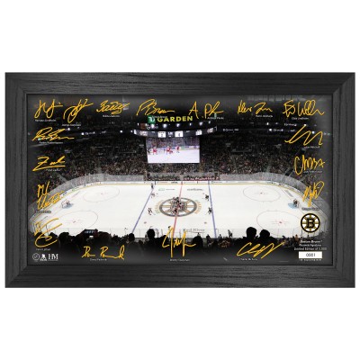 Boston Bruins Highland Mint 2024-2025 Signature Rink Print