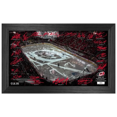 Carolina Hurricanes Highland Mint 2024-2025 Signature Rink Print
