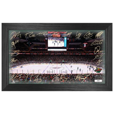 Minnesota Wild Highland Mint 2024-2025 Signature Rink Print