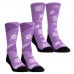 Носки Две пары носков Dallas Stars Rock Em Unisex 2024 Hockey Fights Cancer - Purple