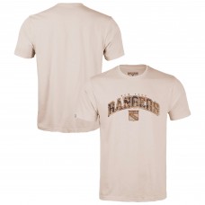 New York Rangers Levelwear Khaki Desert Camo Richmond Decoy T-Shirt New York Rangers Levelwear Khaki Desert Camo Richmond Decoy T-Shirt