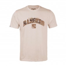 New York Rangers Levelwear Khaki Desert Camo Richmond Decoy T-Shirt New York Rangers Levelwear Khaki Desert Camo Richmond Decoy T-Shirt