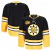 Boston Bruins Fanatics Black 100th Anniversary Authentic Pro Jersey