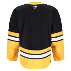 Boston Bruins Fanatics Black 100th Anniversary Authentic Pro Jersey