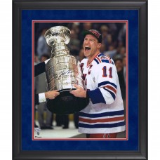 Mark Messier New York Rangers Autographed Fanatics Authentic Framed 16 x 20 Receiving Stanley Cup Photograph Mark Messier New York Rangers Autographed Fanatics Authentic Framed 16 x 20 Receiving Stanley Cup Photograph