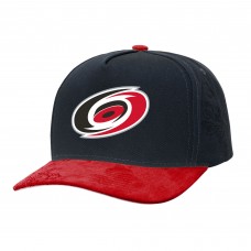 Бейсболка Carolina Hurricanes Mitchell & Ness Black/Red May Flowers Pro Crown