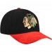 Бейсболка Chicago Blackhawks Mitchell & Ness Black/Red May Flowers Pro Crown