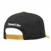 Бейсболка Pittsburgh Penguins Mitchell & Ness Black/Gold May Flowers Pro Crown