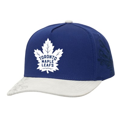 Бейсболка Toronto Maple Leafs Mitchell & Ness Blue/Gray May Flowers Pro Crown