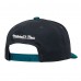 Бейсболка San Jose Sharks Mitchell & Ness Black/Teal May Flowers Pro Crown