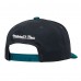 Бейсболка San Jose Sharks Mitchell & Ness Black/Teal May Flowers Pro Crown