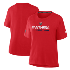Женская футболка Florida Panthers Fanatics Red Authentic Pro Primary