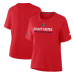 Женская футболка Florida Panthers Fanatics Red Authentic Pro Primary