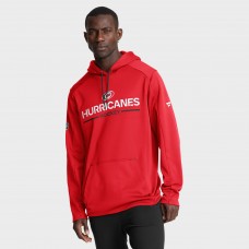 Carolina Hurricanes Fanatics Red Authentic Pro Rink Hoodie