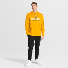 Толстовка Boston Bruins Fanatics Gold Authentic Pro Rink