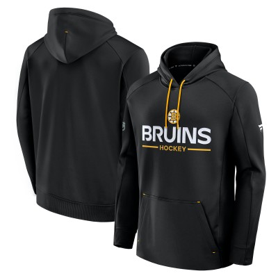 Толстовка Boston Bruins Fanatics Black Authentic Pro Rink