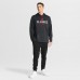 Calgary Flames Fanatics Black Authentic Pro Rink Hoodie