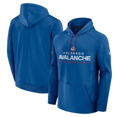 Толстовка Colorado Avalanche Fanatics Blue Authentic Pro Rink