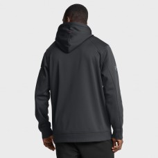 Detroit Red Wings Fanatics Black Authentic Pro Rink Hoodie