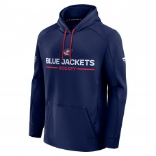 Columbus Blue Jackets Fanatics Navy Authentic Pro Rink Hoodie