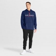 Columbus Blue Jackets Fanatics Navy Authentic Pro Rink Hoodie